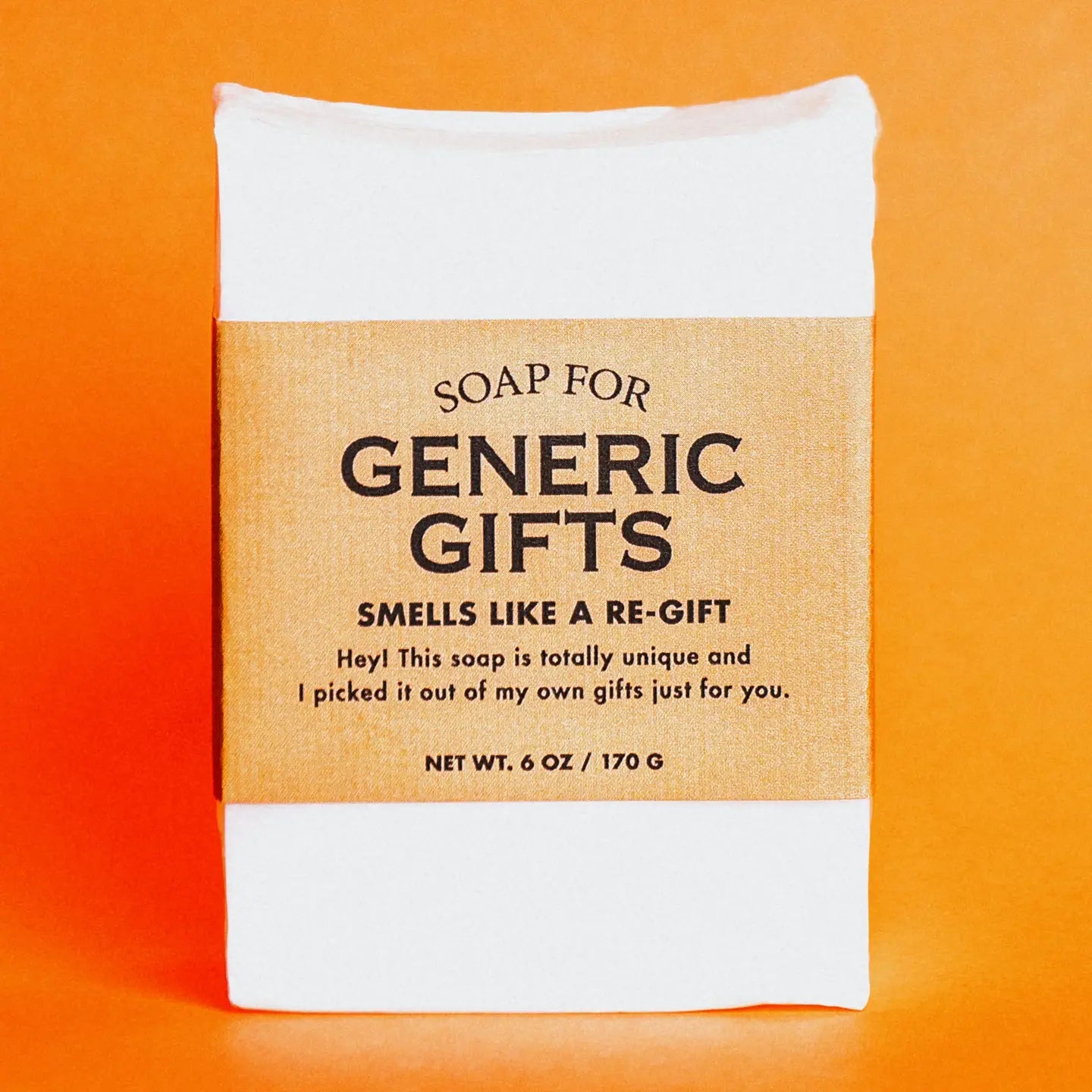 SOAP FOR GENERIC GIFTS