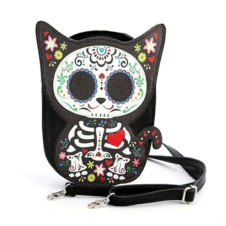 SKELETON CAT CROSSBODY