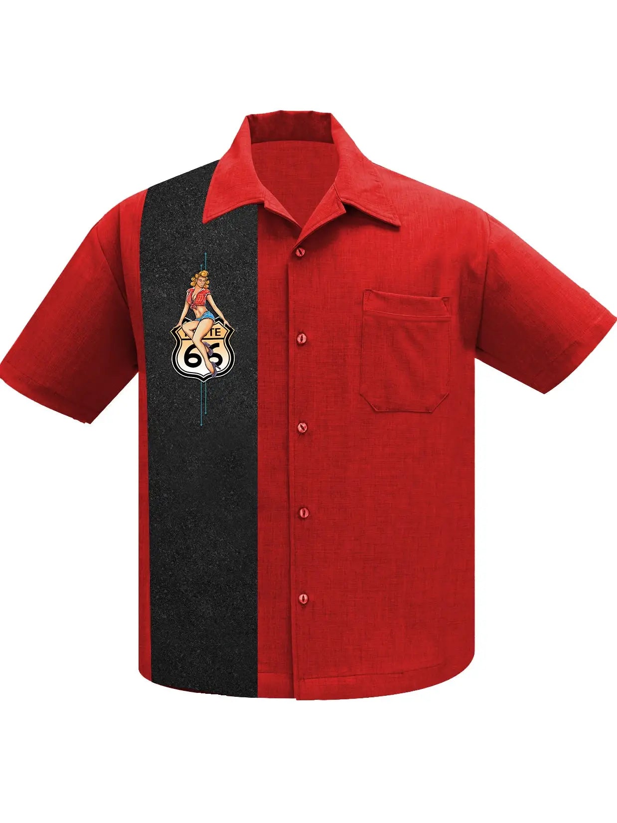 MEN'S - ROUTE 66 PIN UP