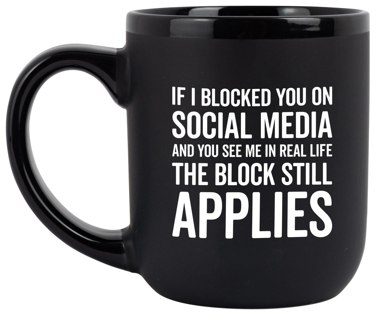 MUG - IF I BLOCKED YOU