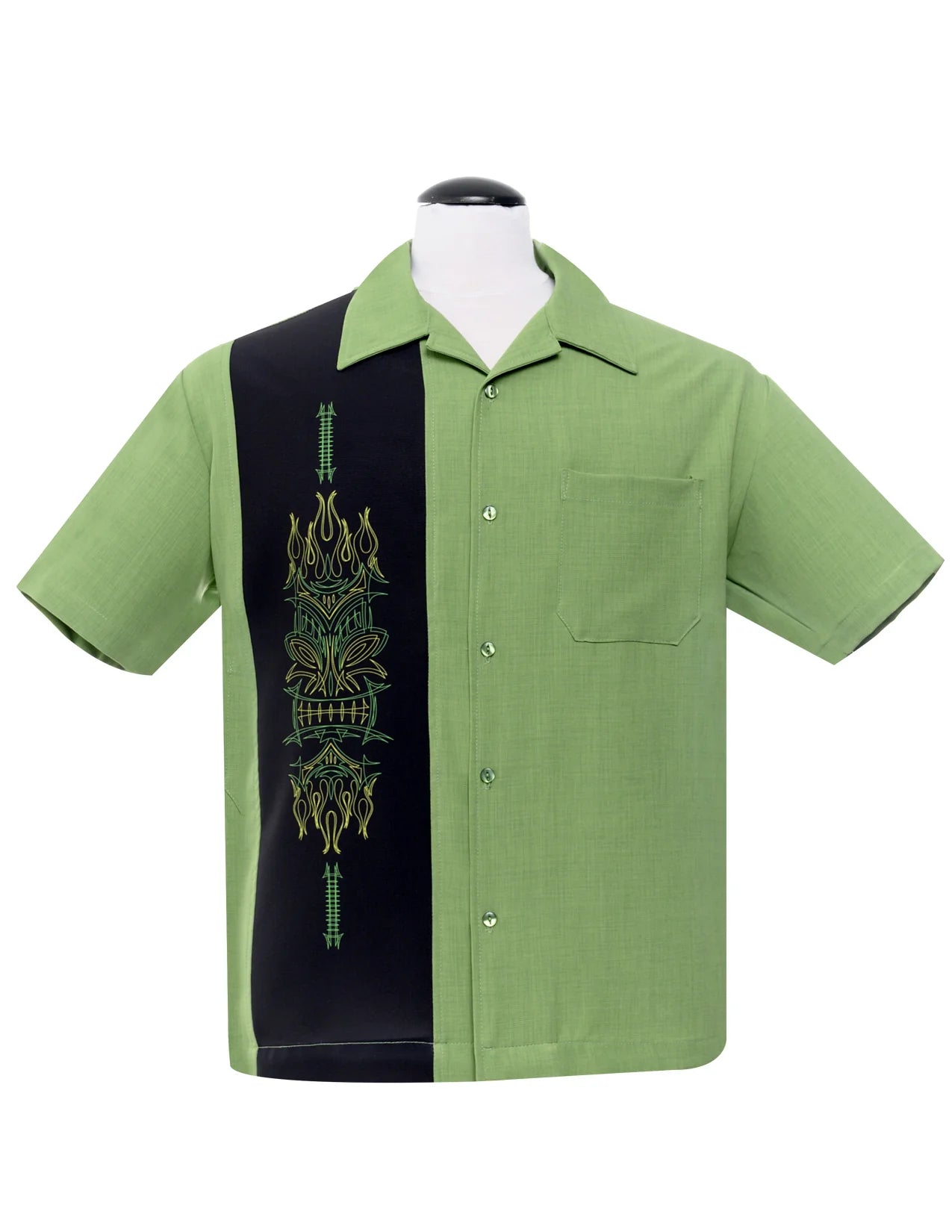 MEN'S - PINSTRIPE TIKI PANEL