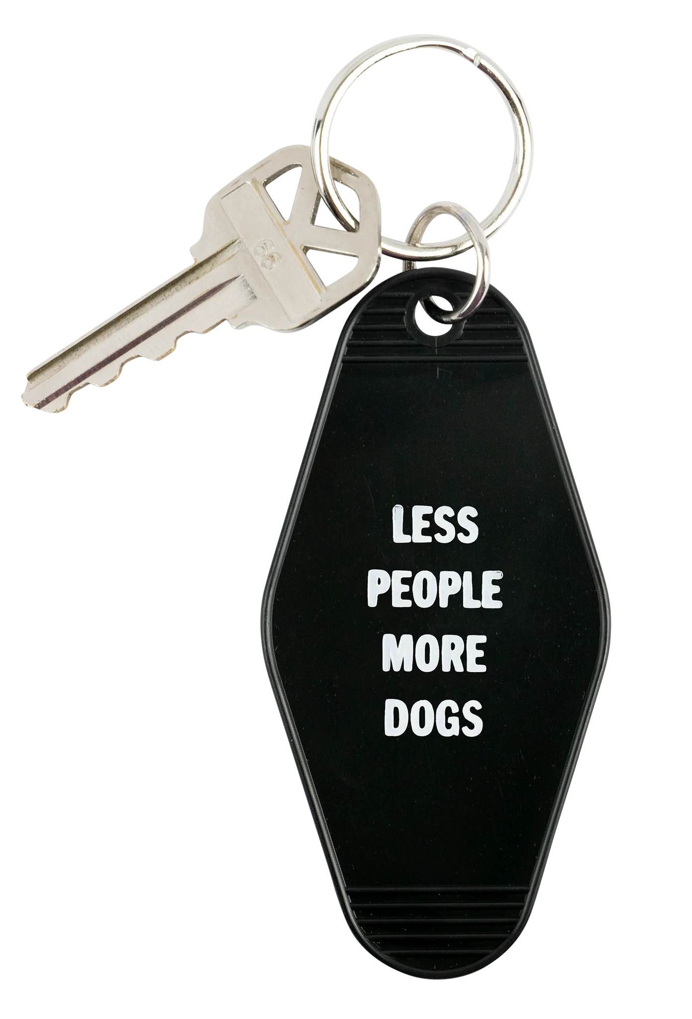 KEYCHAIN - LESS PPL MORE DOGS
