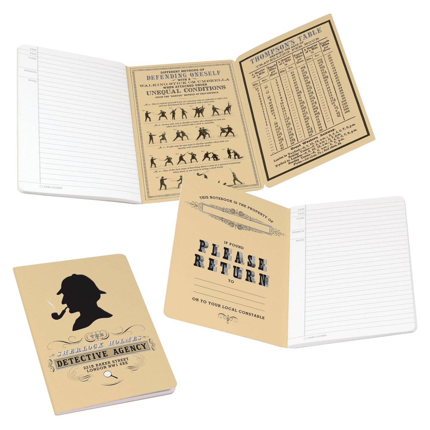 NOTEBOOK - SHERLOCK HOLMES