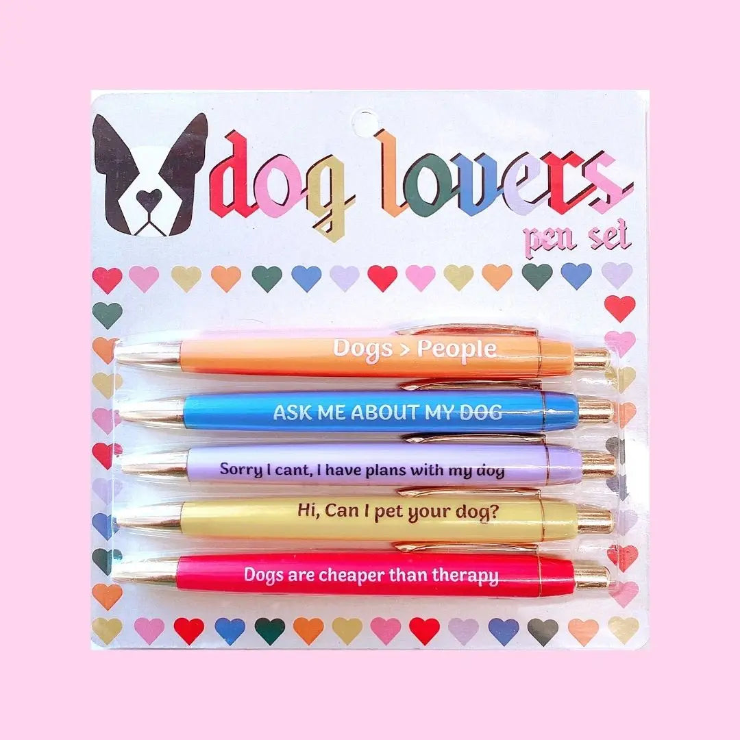 PEN SET - DOG LOVERS