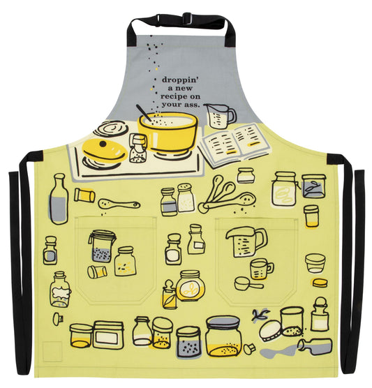 APRON - DROPPIN A RECIPE