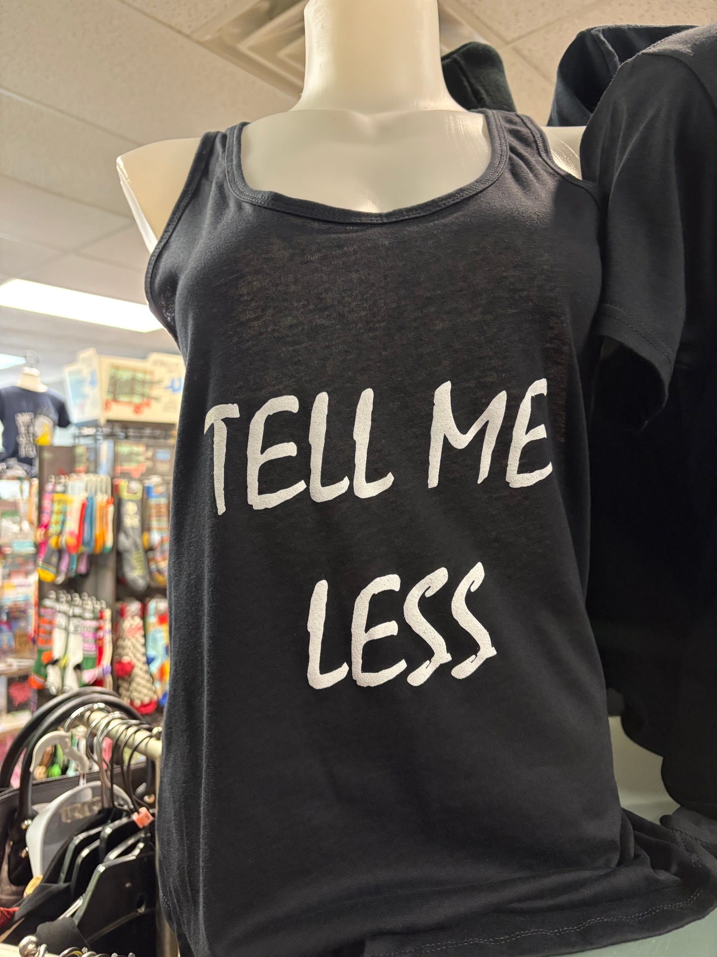 TEE - TELL ME LESS