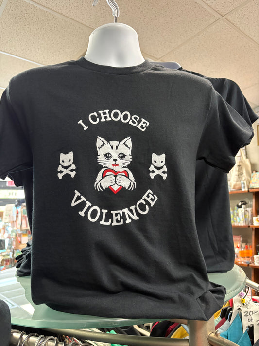 TEE - CHOOSE VIOLENCE LUNA'S