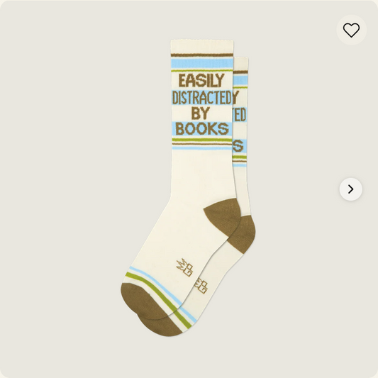 UNISEX - EASILY DISTRACTED BY BOOKS