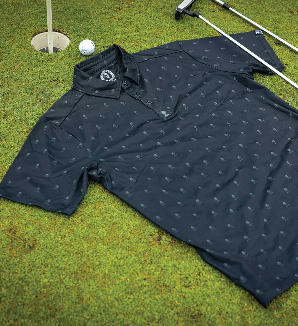 GOLF SHIRT - SKULLS