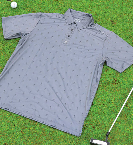 GOLF SHIRT - SKULLS