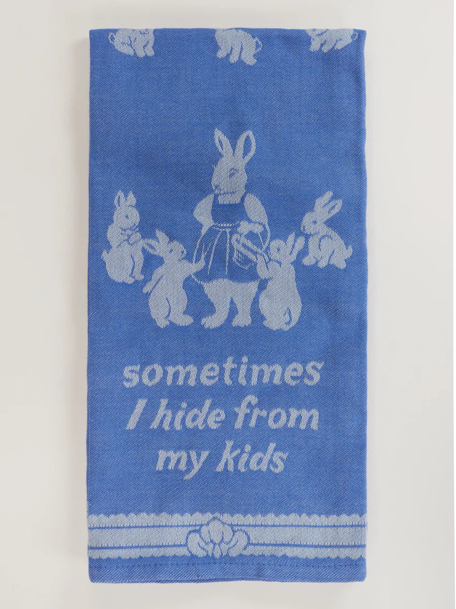 TOWEL WOVEN - HIDE FROM MY KIDS