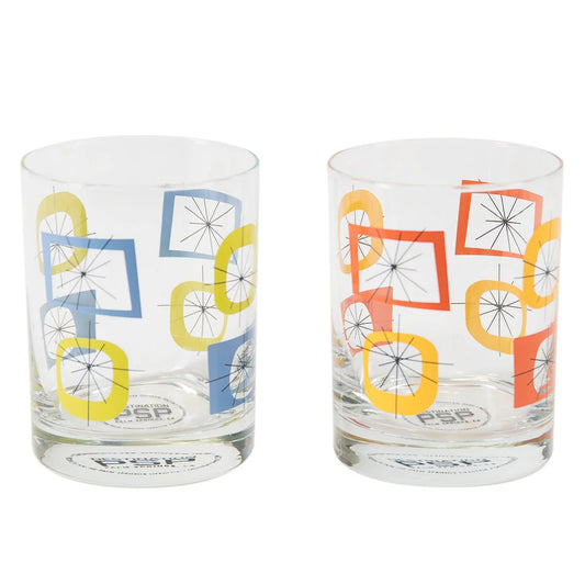 ATOMIC - ROCKS GLASS