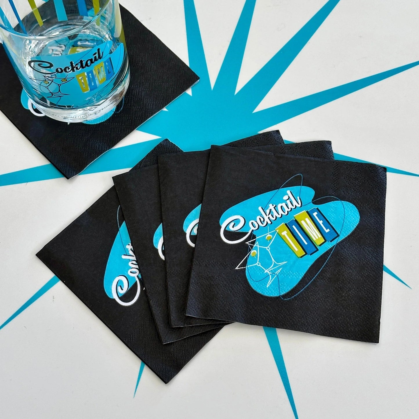 ATOMIC COCKTAIL NAPKINS